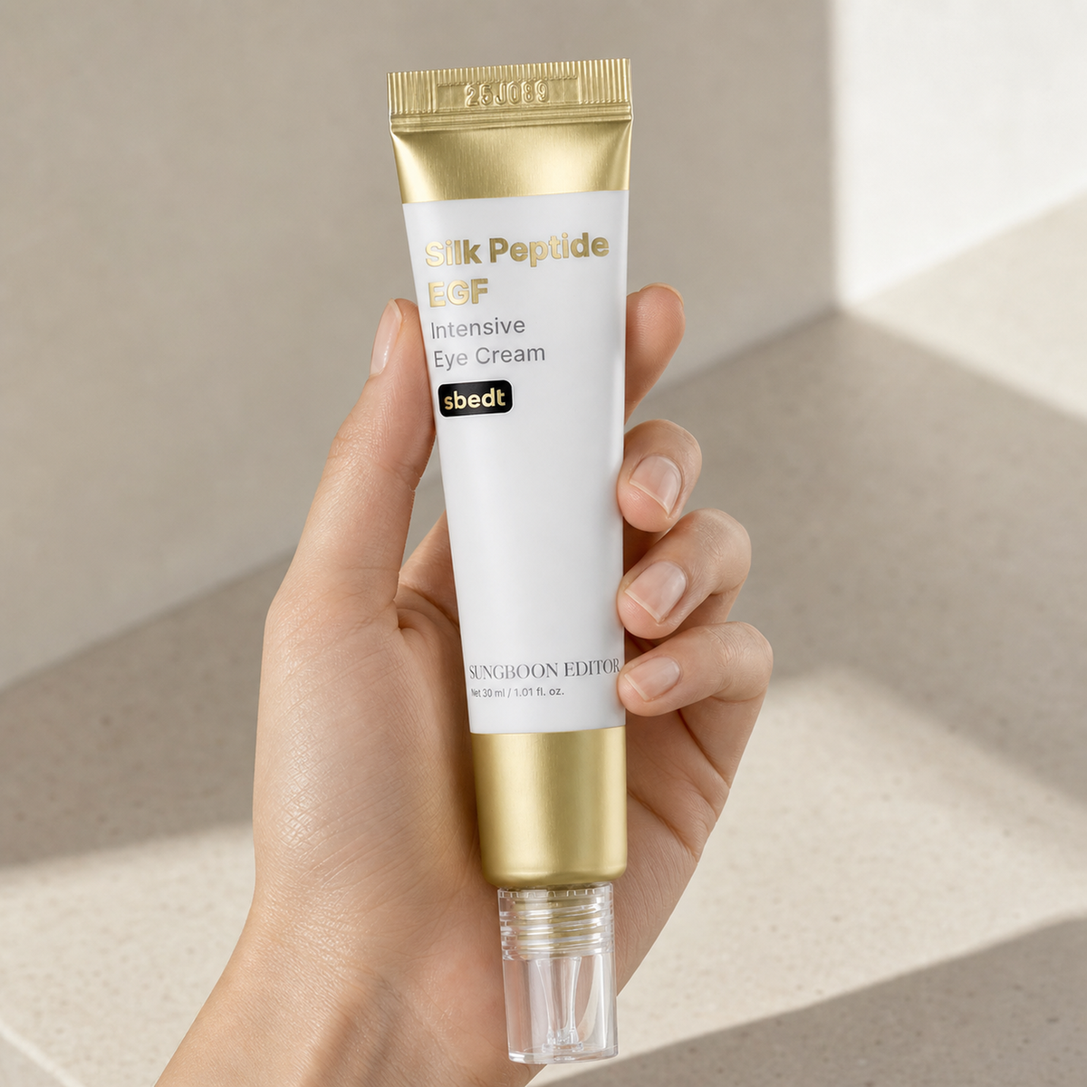 [SUNGBOON EDITOR] Silk Peptide EGF Intensive Eye Cream 30ml - Premium product display PDP image