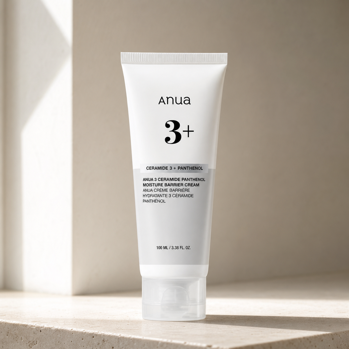 [Anua] 3 Ceramide Panthenol Moisture Barrier Cream 100ml - Premium product display PDP image