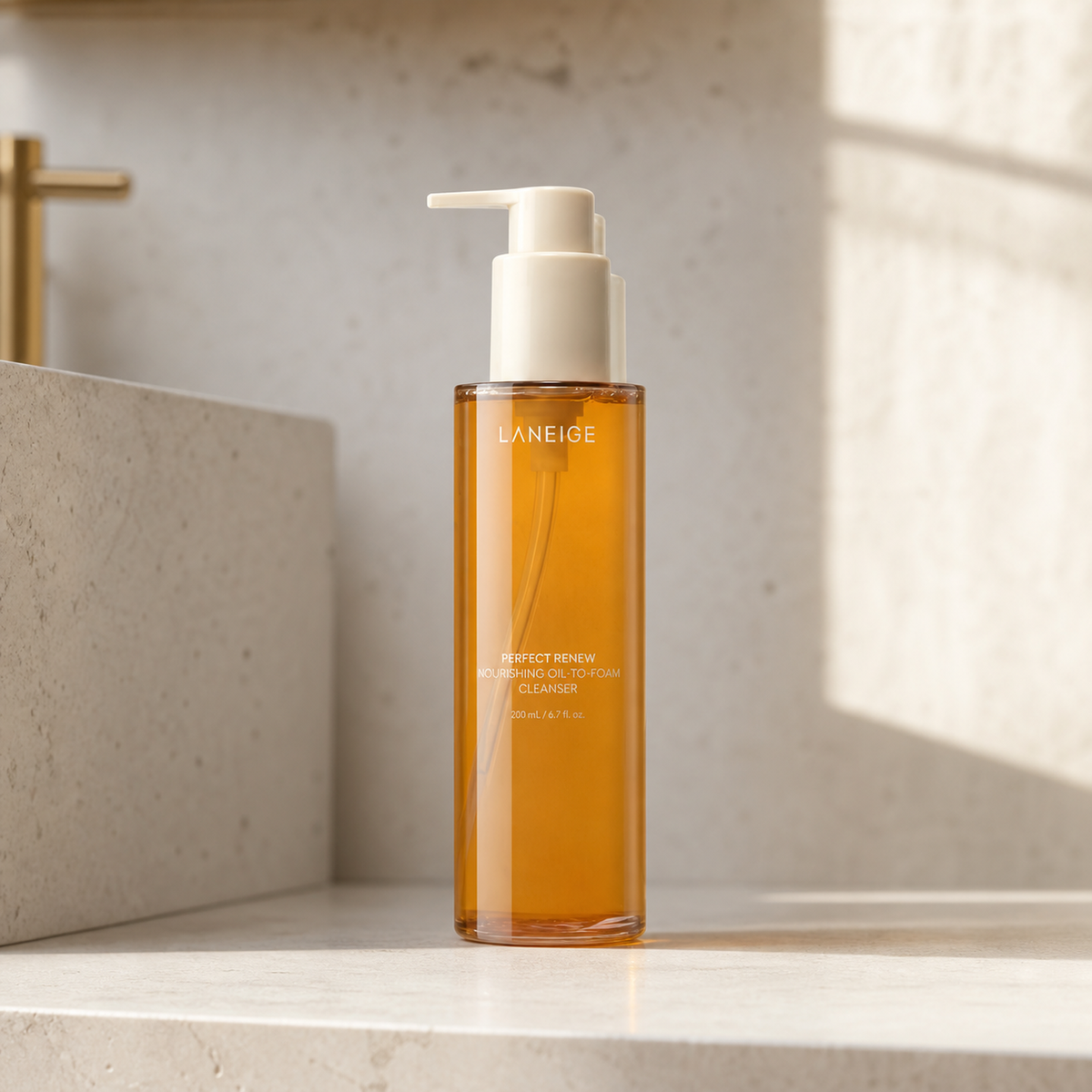 [Laneige] Perfect Renew Nourishing Oil-To-Foam Cleanser 200ml - Premium product display PDP image