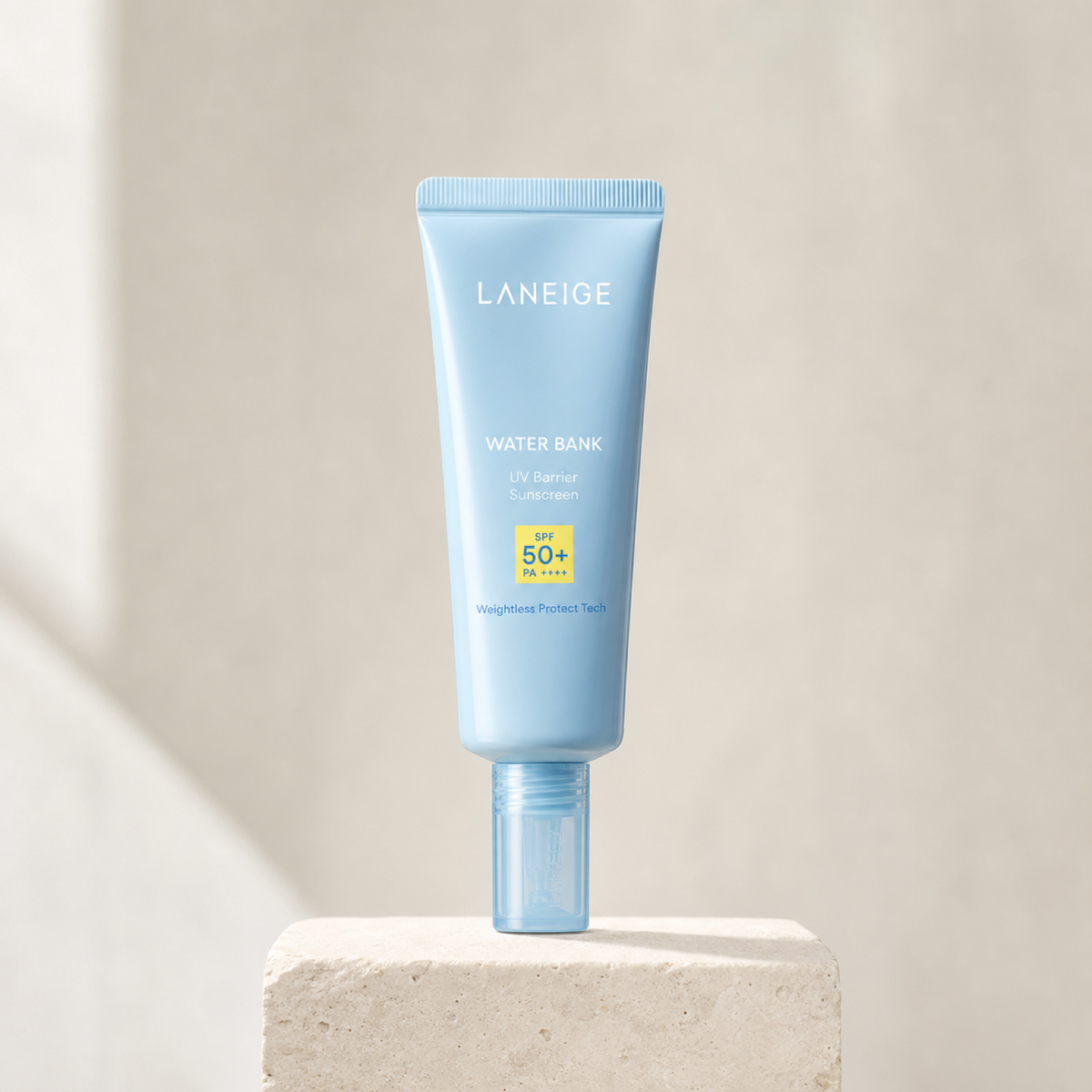 [Laneige] Water Bank UV Barrier sunscreen SPF50+ PA++++ 50ml - Premium product display PDP image