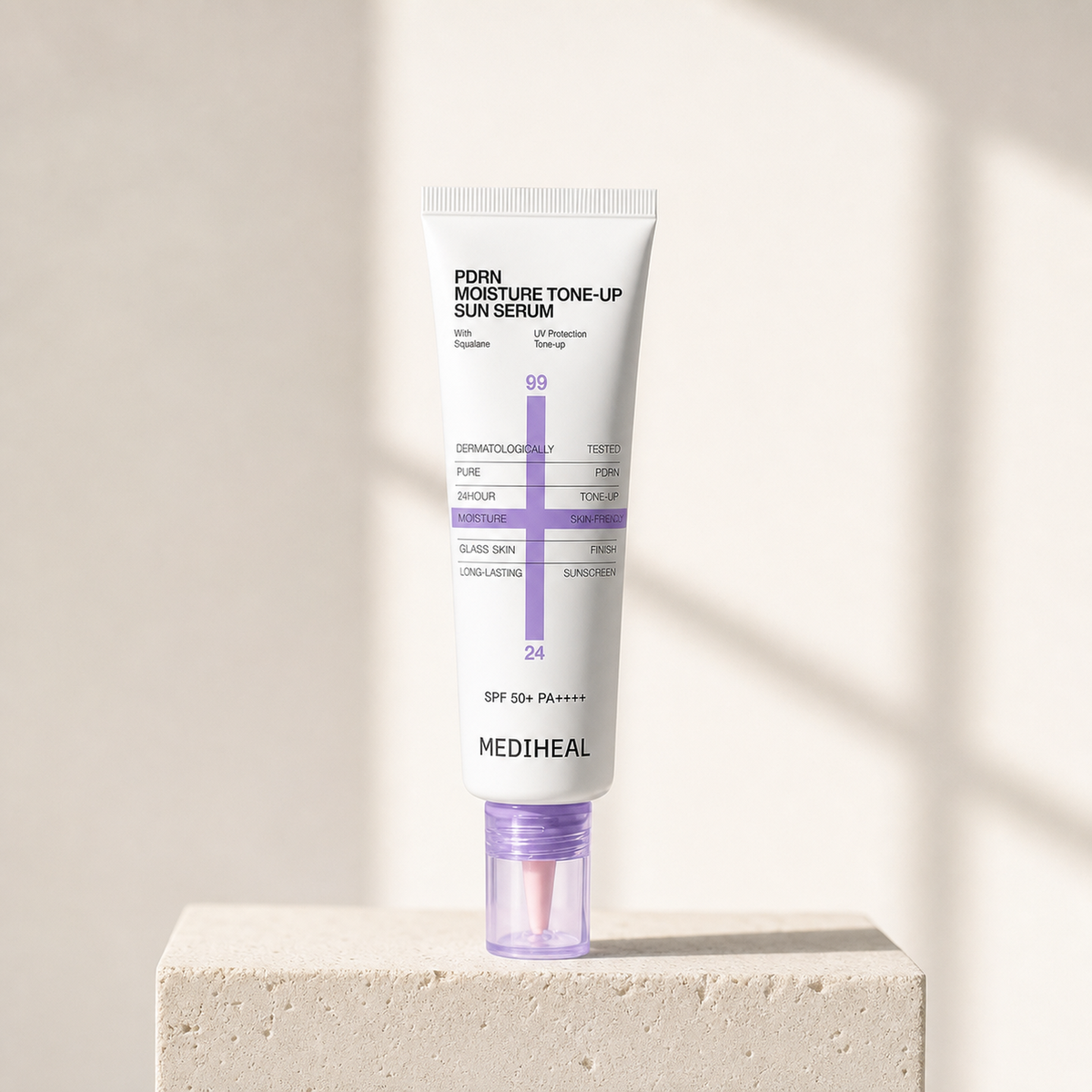 [Mediheal] PDRN Moisture Tone Up Sun Serum 50ml - Premium product display PDP image