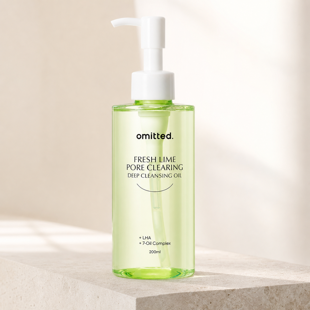 [Omitted] Fresh Lime Pore Clearing Deep Cleansing Oil 200ml - Premium product display PDP image