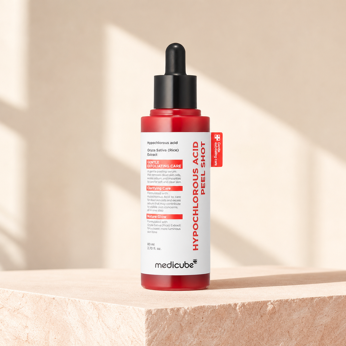 [Medicube] Hypochlorous Acid Peel Shot 80ml - Premium product display PDP image
