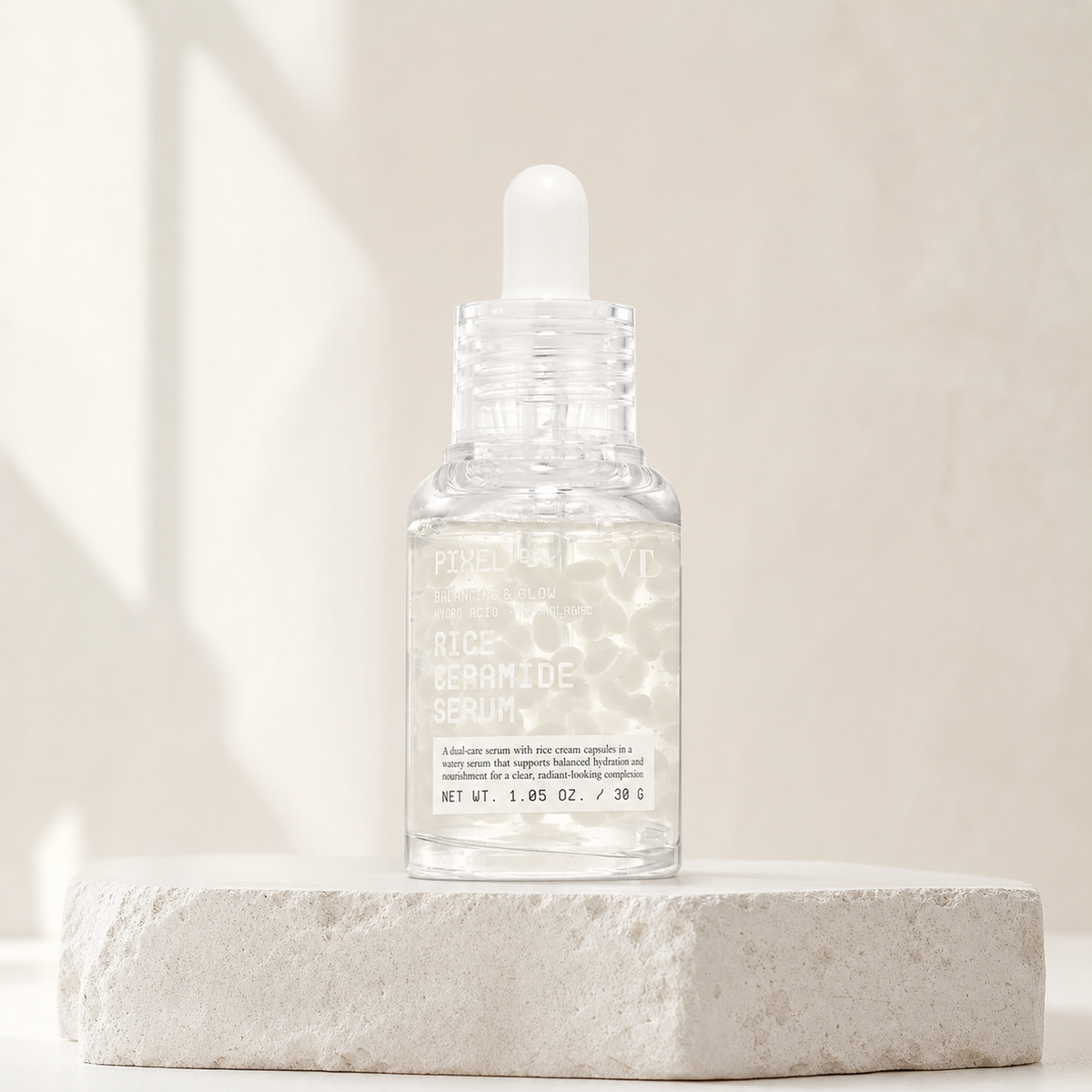 [VT Cosmetics] Rice Ceramide Serum 30ml - Premium product display PDP image