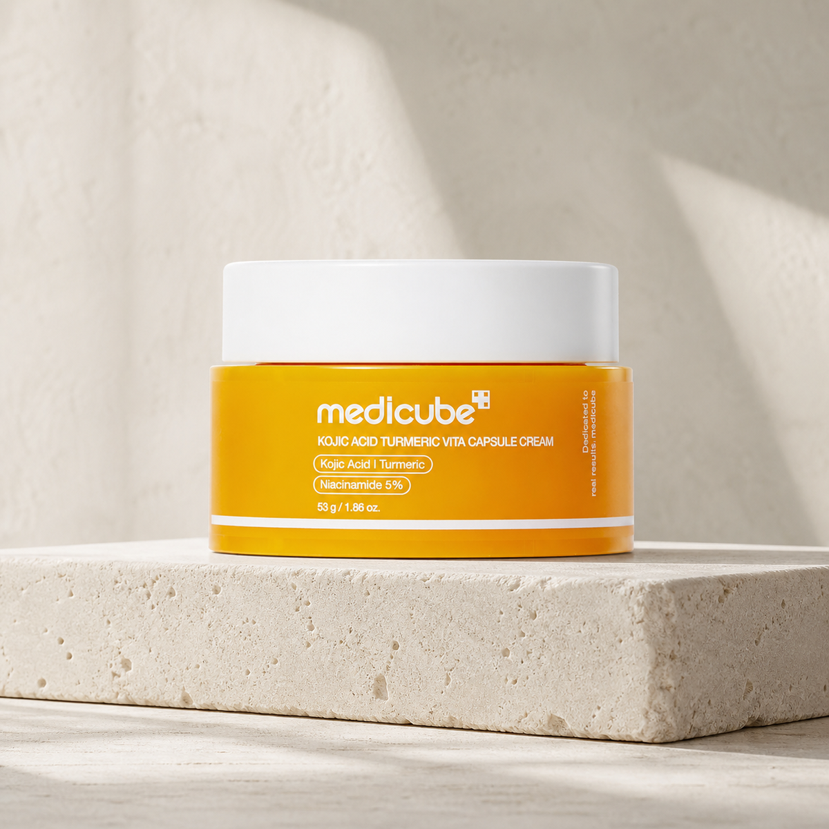 [Medicube] Kojic Acid Turmeric Vita Capsule Cream 53g - Premium product display PDP image