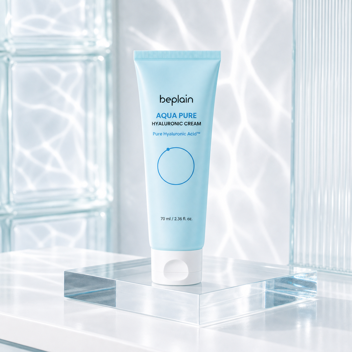 [Beplain] Aqua Pure Hyaluronic Cream 70ml - Premium product display PDP image
