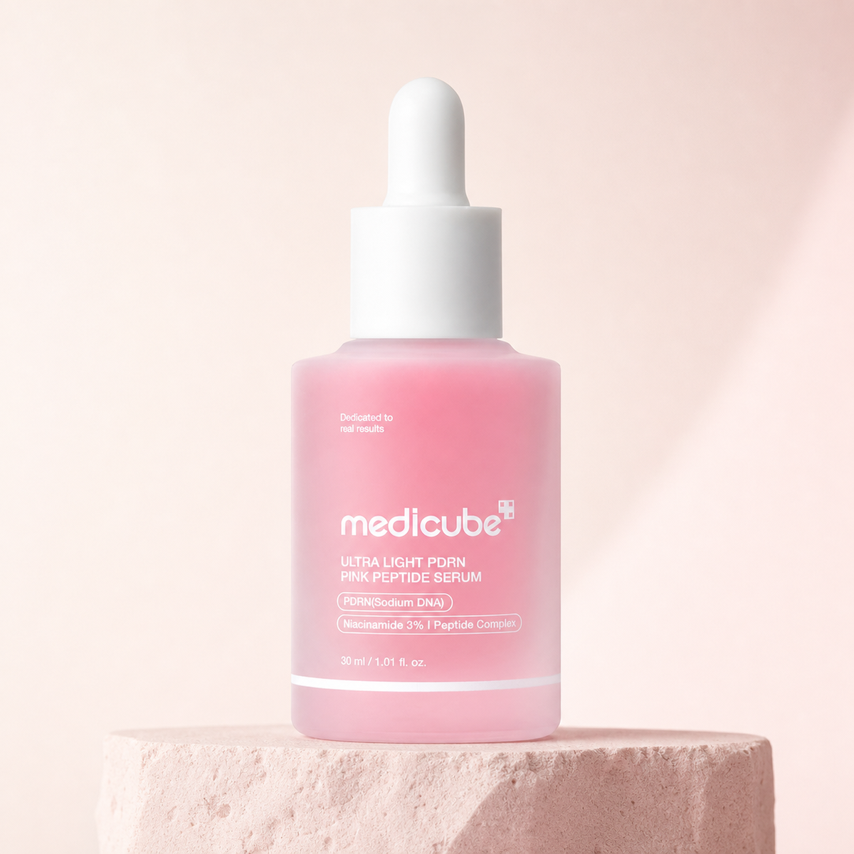 [Medicube] PDRN Pink Peptide Serum Ultra Light 30ml - Premium product display PDP image
