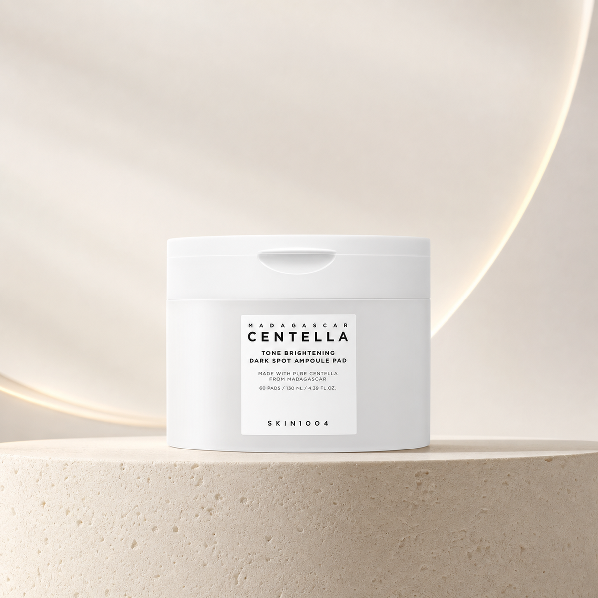 [SKIN1004] Madagascar Centella Tone Brightening Dark Spot Ampoule Pad 60pads - Premium product display PDP image