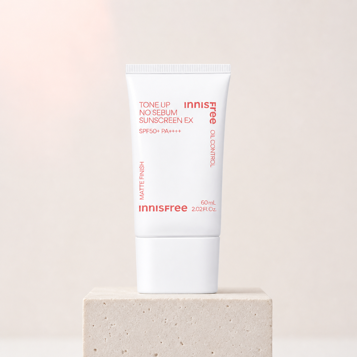 [Innisfree] Tone Up No Sebum Sunscreen SPF50+ PA++++ 60ml - Premium product display PDP image