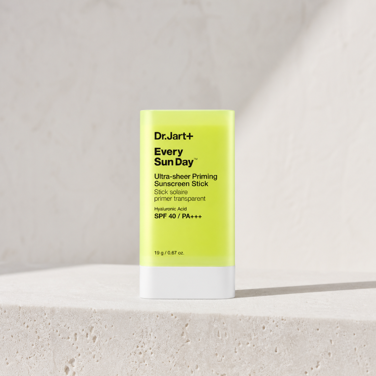 [Dr.Jart+] Every Sun Day™ Invisible Priming Korean Sunscreen Stick SPF40 PA+++ 19g - Premium product display PDP image