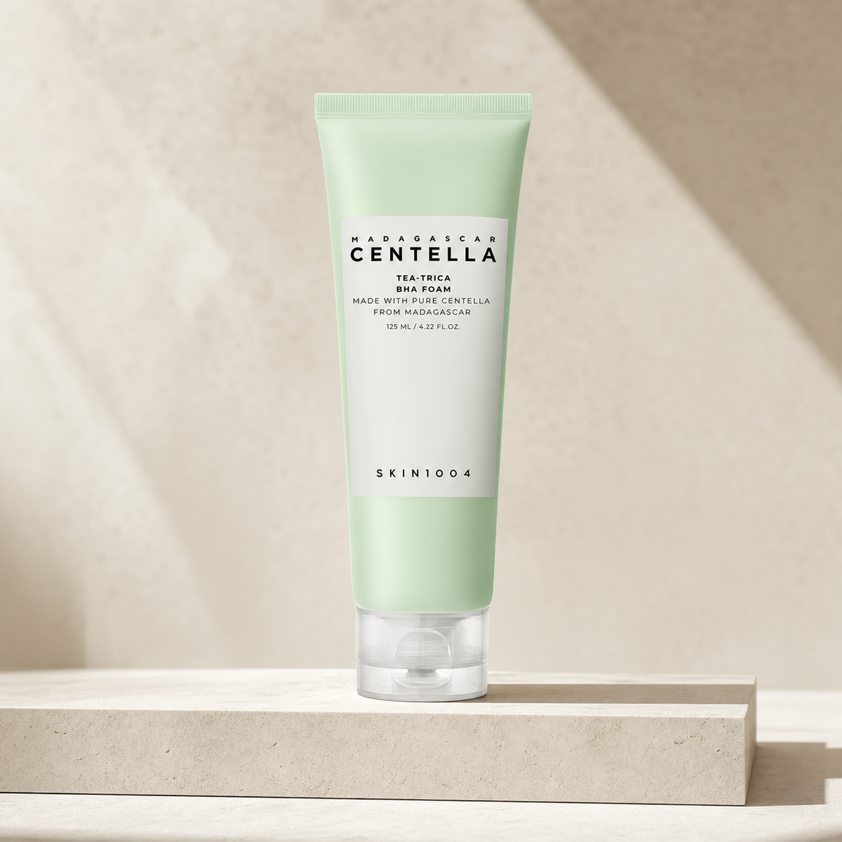 [Skin1004] Madagascar Centella Tea-Trica Bha Foam 125ml - Premium product display PDP image