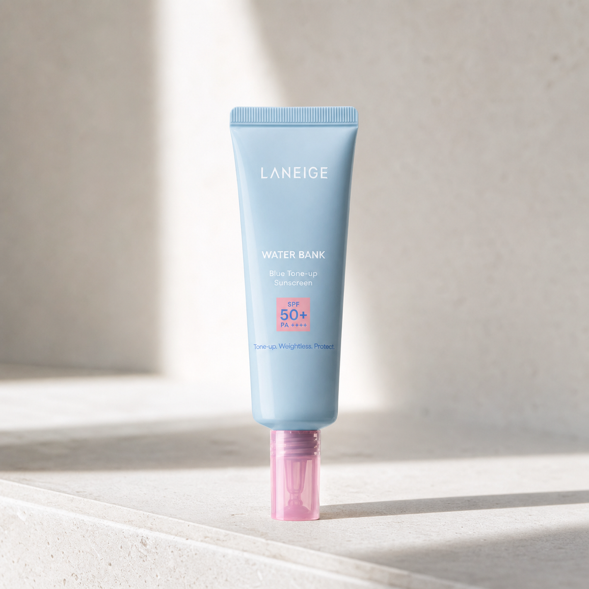 [Laneige] Water Bank Blue Tone-Up Sun Cream SPF50+ PA++++ 50ml - Premium product display PDP image