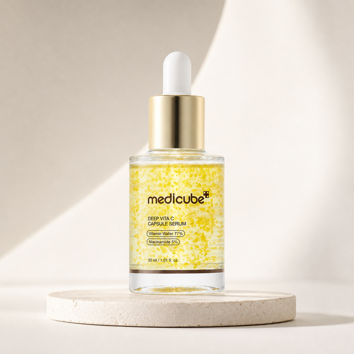 [Medicube] Deep Vita C Capsule Serum 30ml - Premium product display PDP image