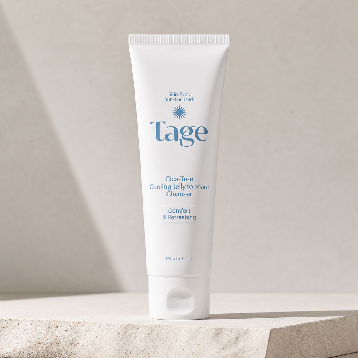 [Tage] Cica-Tree Cooling Jelly to Foam Cleanser 120ml - Premium product display PDP image