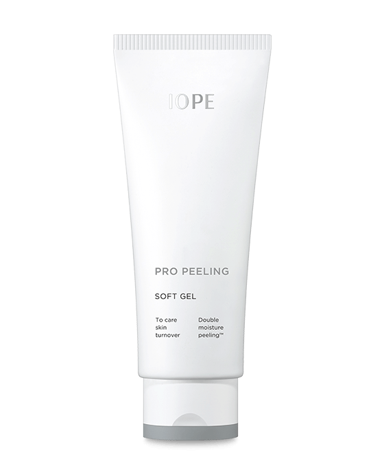 IOPE Pro Peeling Soft Gel 100ml — white tube with teal label, front view