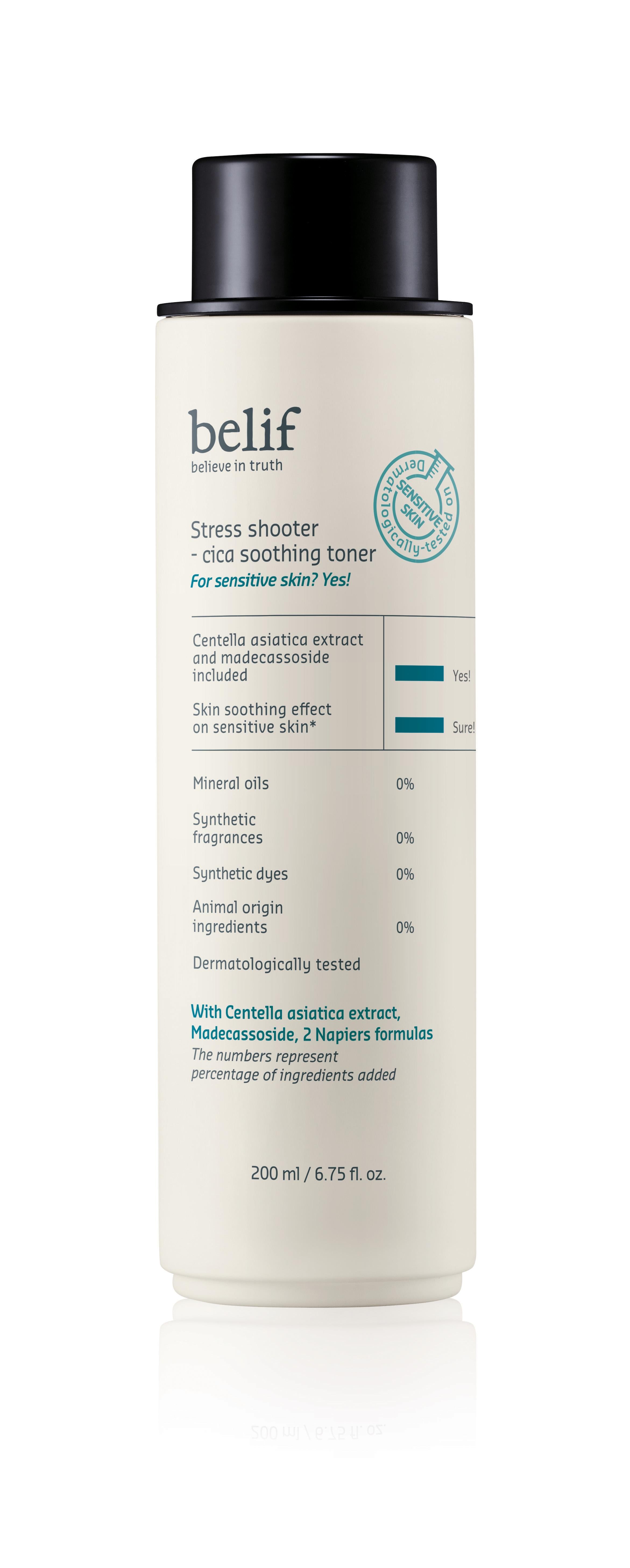 [Belif] Stress shooter - cica soothing toner 200 ml - Keauty