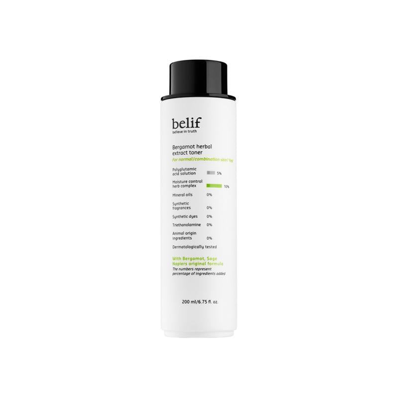 [Belif] Bergamot herbal extract toner 200 ml - Keauty