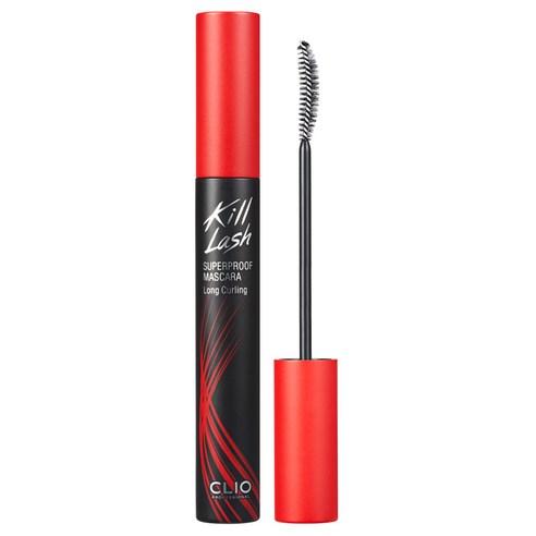 CLIO Kill Lash Superproof Mascara 7g — black tube with curved wand brush shown