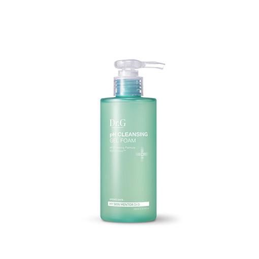 Dr.G pH Cleansing Gel Foam 200ml — white pump bottle on clean background