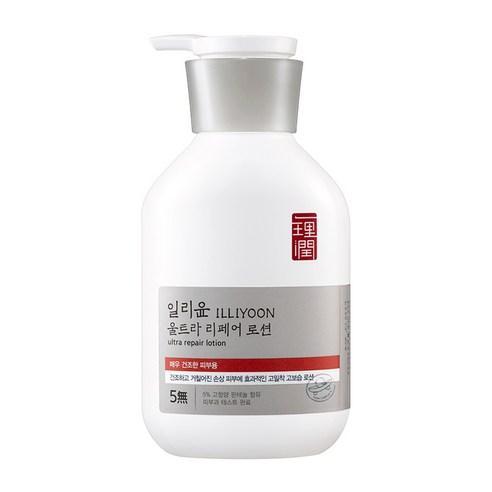 illiyoon Ultra Repair Lotion 350ml — large white pump bottle on clean surface