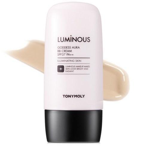 TONYMOLY Luminous Goddess Aura BB Cream 45g No.1 Bright Beige — tube on neutral background, front view