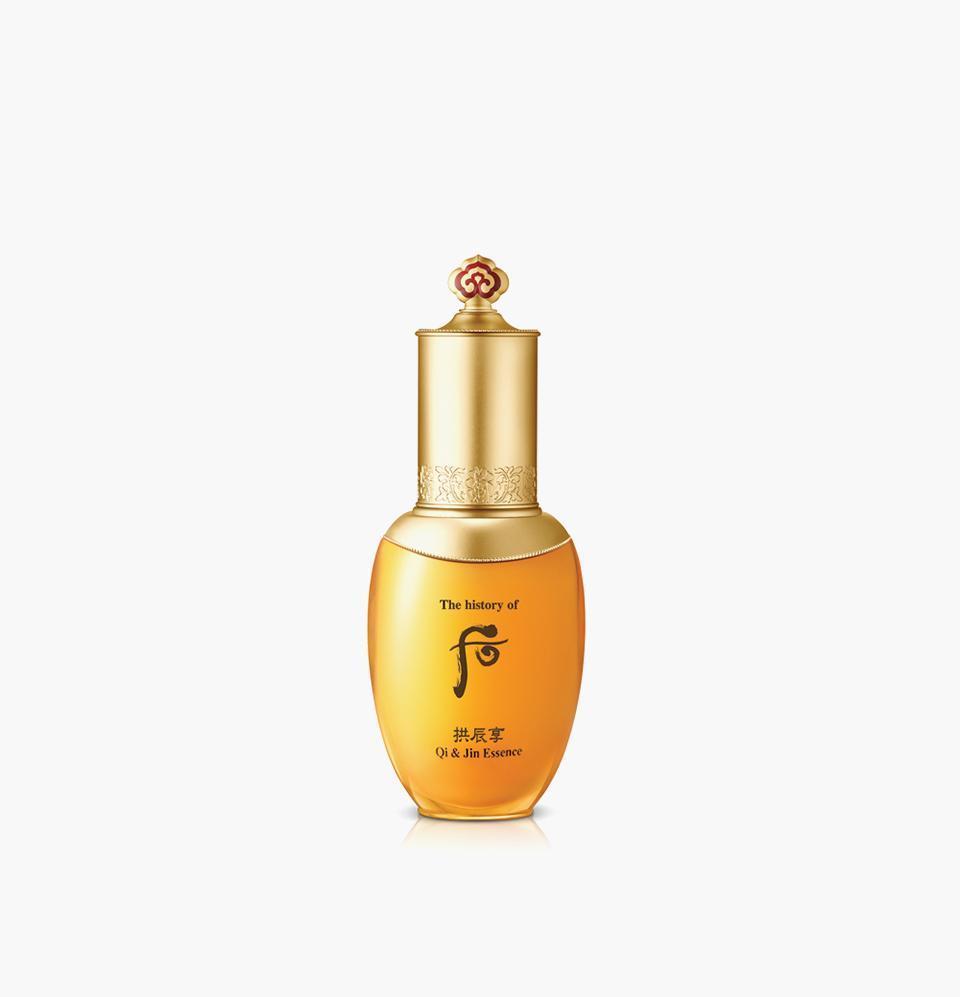 TheHistoryOfWhoo Gongjinhyang Qi And Jin Essence 45ml — ornate gold dropper bottle front view