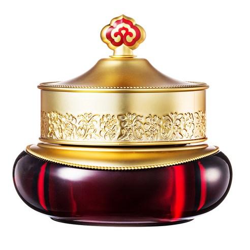 TheHistoryOfWhoo Jinyulhyang Intensive Revitalizing Eye Cream 20ml — gold eye cream jar with open lid