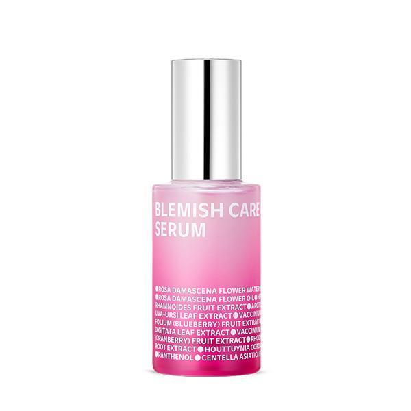 ISOI Bulgarian Rose Blemish Care Up Serum 35ml — pump bottle with pink cap, front view
