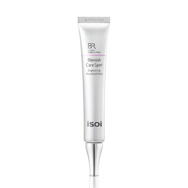 ISOI Bulgarian Rose Blemish Care Spot 25ml — compact cream jar with rose gold lid