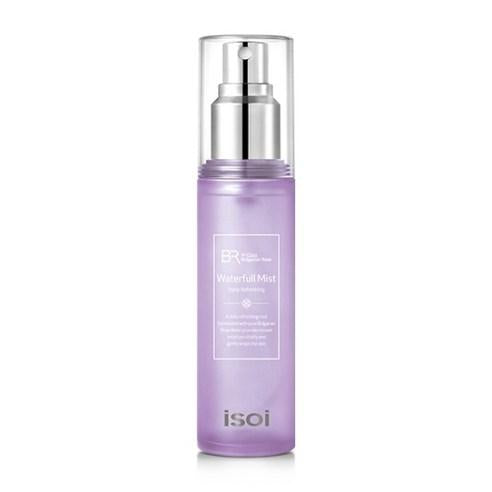 ISOI Bulgarian Rose Waterfull Mist 55ml — small spray bottle with clear label, side angle