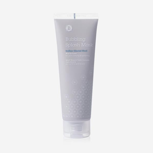 Blithe Bubbling Splash Mud Mask 120ml — dark jar with white lid on neutral background
