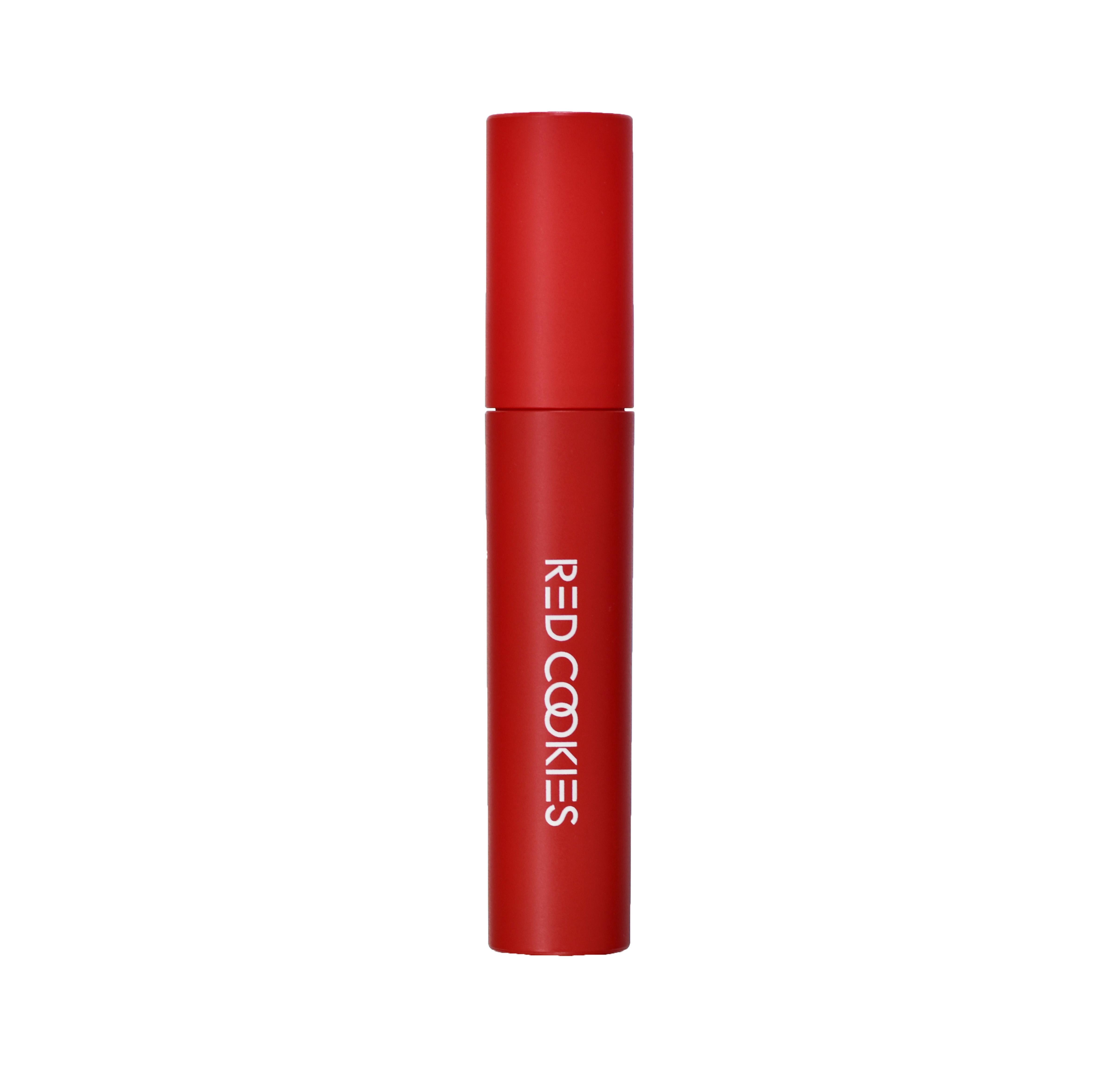 RedCookies Water Dew Velvet Tint 5g — five shade lineup on clean white background