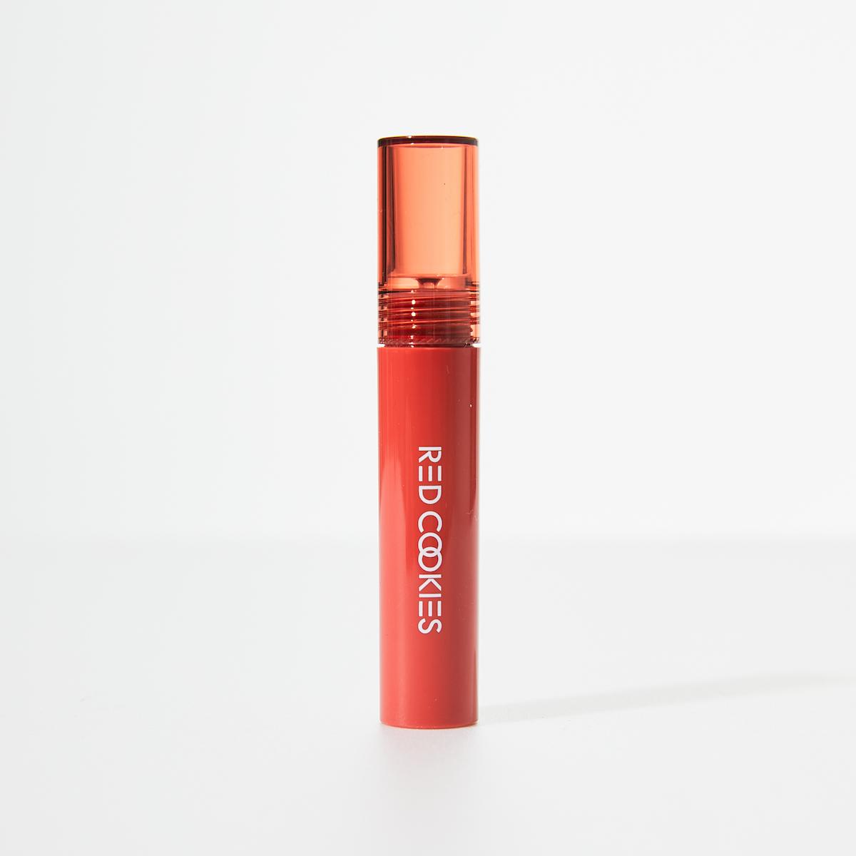 RedCookies Glow Water Wrap Tint 4.5g — five shade vials lined up for color selection