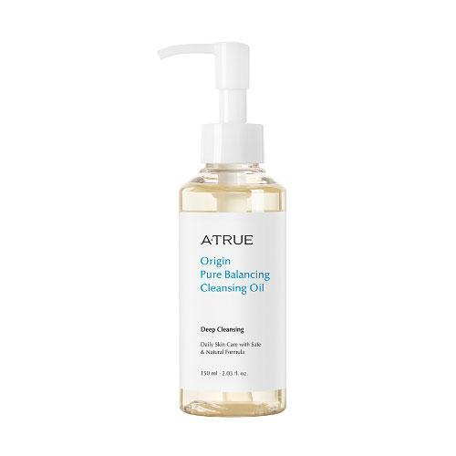 Atrue Origin Pure Balancing Cleansing Oil 150ml — amber bottle on white background