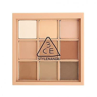 3CE Mood Recipe Multi Eye Color Palette 8.1g — closed palette with embossed lid design