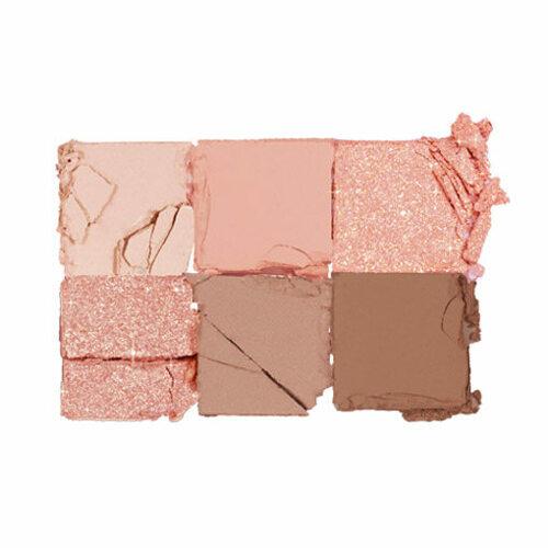 BBIA Ready To Wear Eye Palette No.1 Nude Blush — open palette showing 6 neutral nude shadow pans
