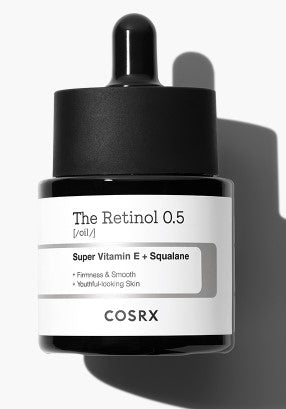 COSRX The Retinol 0.5 Oil 20ml — small amber dropper bottle front view