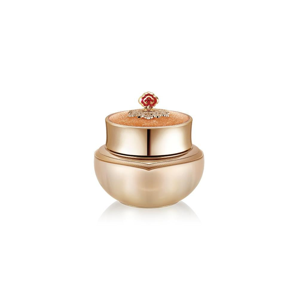 Thehistoryofwhoo Cheonyuldan Overnight Mask 75ml — ornate jade green jar with gold lid, front view