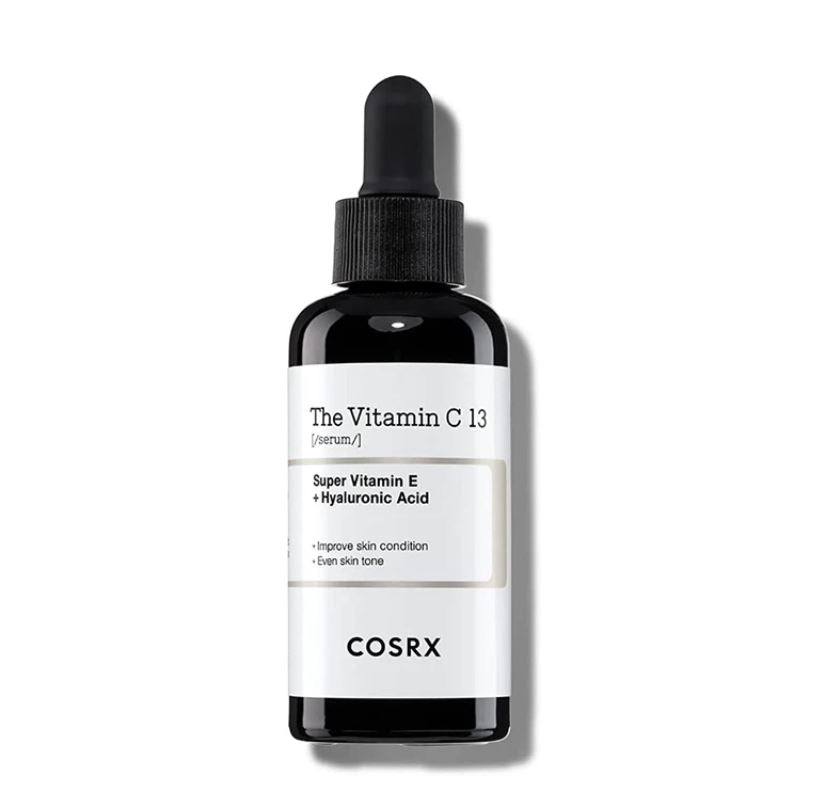 COSRX The Vitamin C 13 Serum 20ml — yellow dropper bottle on white background