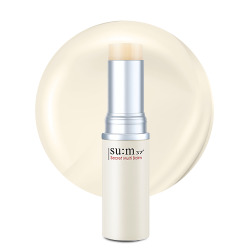 Su:M37 Secret Multi Balm 7g — small gold stick balm with twist-up packaging