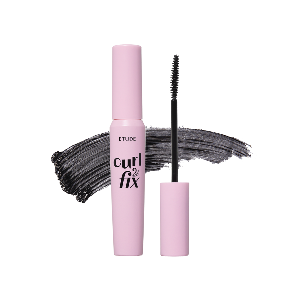 Etudehouse Curl Fix Mascara 8g Black — black wand mascara tube upright