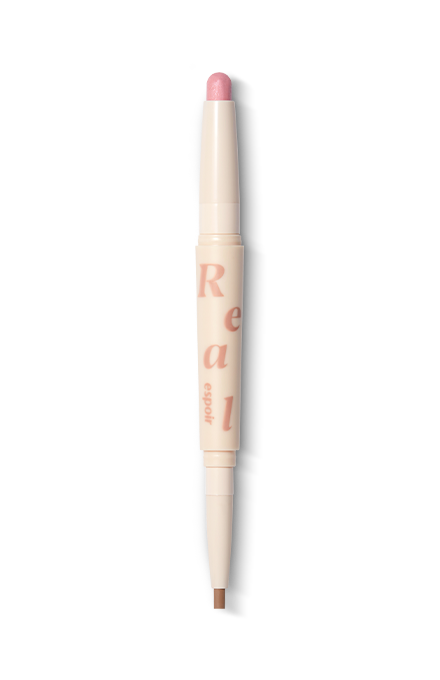 Espoir Real Eye Dual Stick 03 Pink Beam — dual-end stick product shot