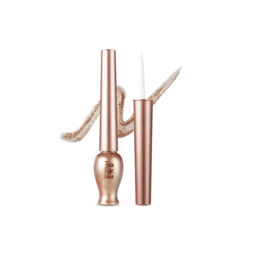 Etudehouse Tear Eye Liner 04 Gold glitter liner — liner pen with gold shimmer accent label