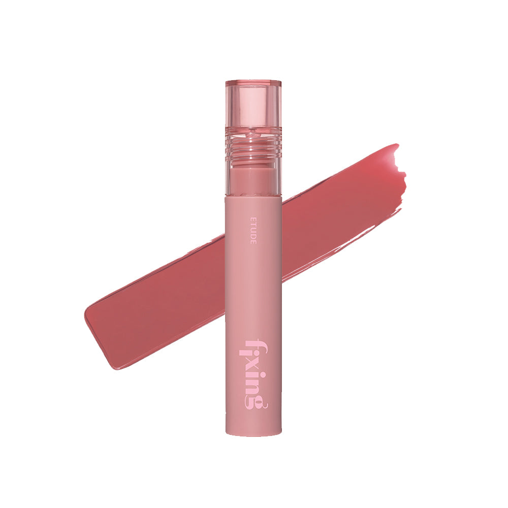 Etudehouse Fixing Tint Midnight Mauve — tube with applicator wand
