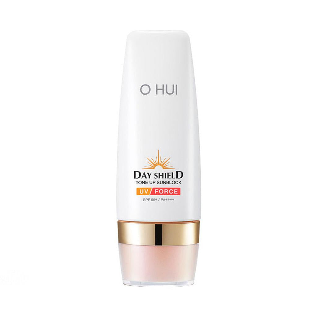 Ohui Day Shield Tone Up Sunblock UV Force 50ml — front of tube on white background