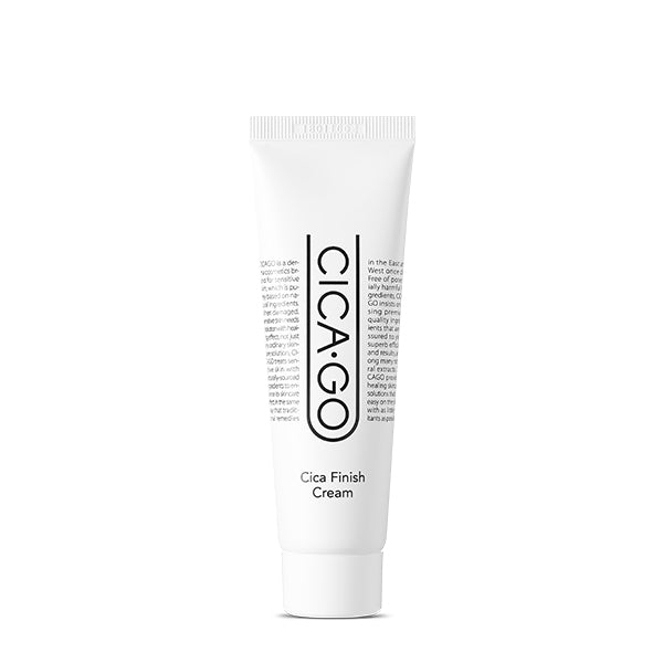 Isoi Cica Finish Cream 50ml — glass jar with mint-green label on white background