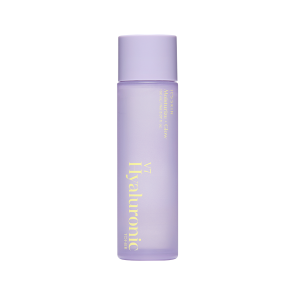 It'sSkin V7 Hyaluronic Toner 150ml — clear bottle with teal label and cap