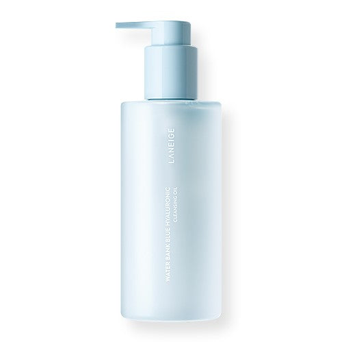 Laneige Water Bank Blue Hyaluronic Cleansing Oil 250ml — large pump bottle front view
