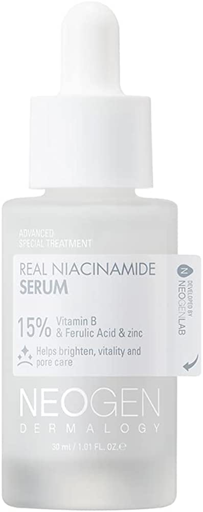 neogen Dermalogy Real Niacinamide 15% Serum 30ml — compact dropper bottle with white label