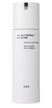 IOPE Men All Day Perfect All In One Fluid 120ml — pump bottle on white background